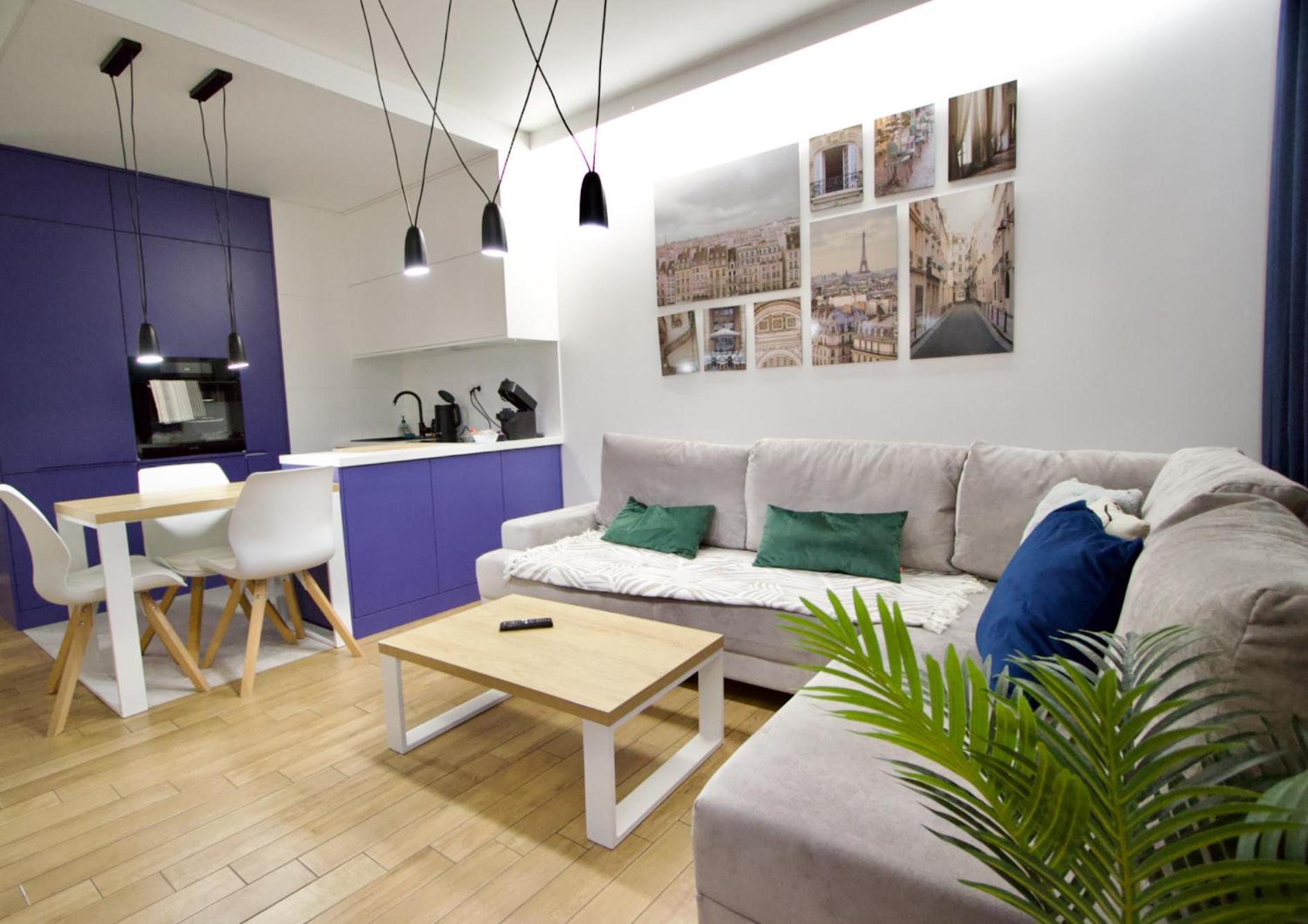 Wola Blue Modern Apartment Warsaw Luaran gambar