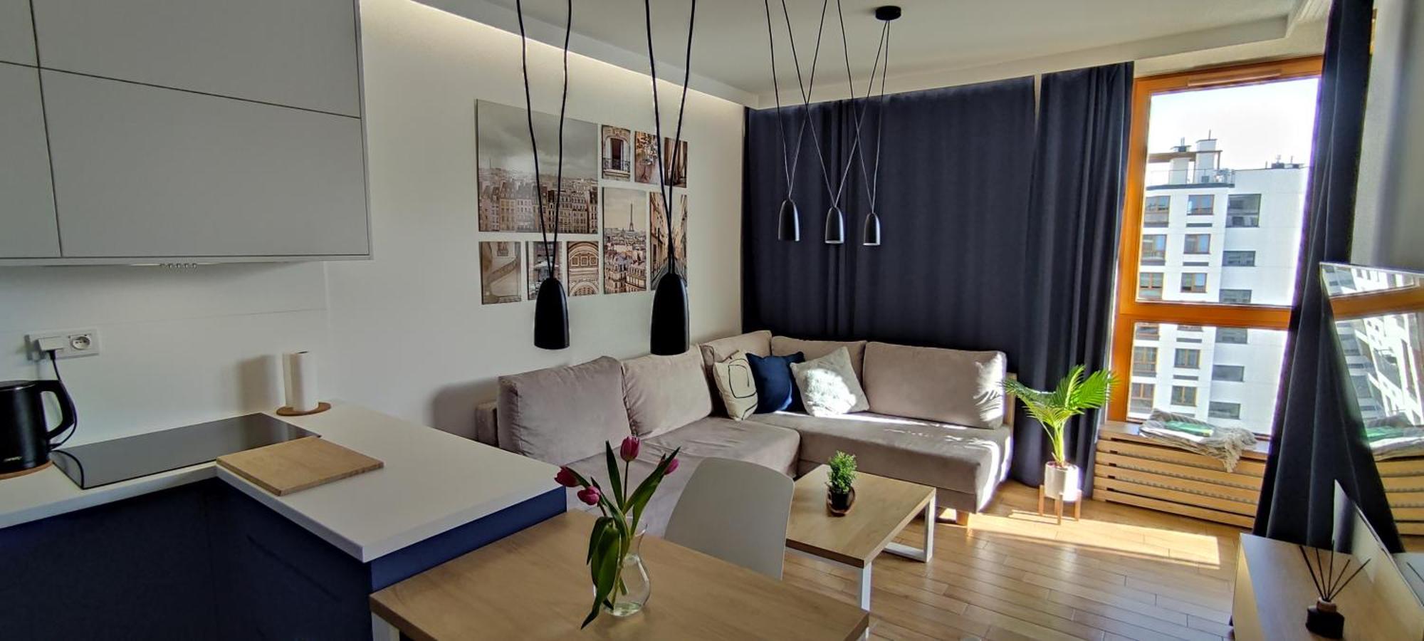Wola Blue Modern Apartment Warsaw Luaran gambar