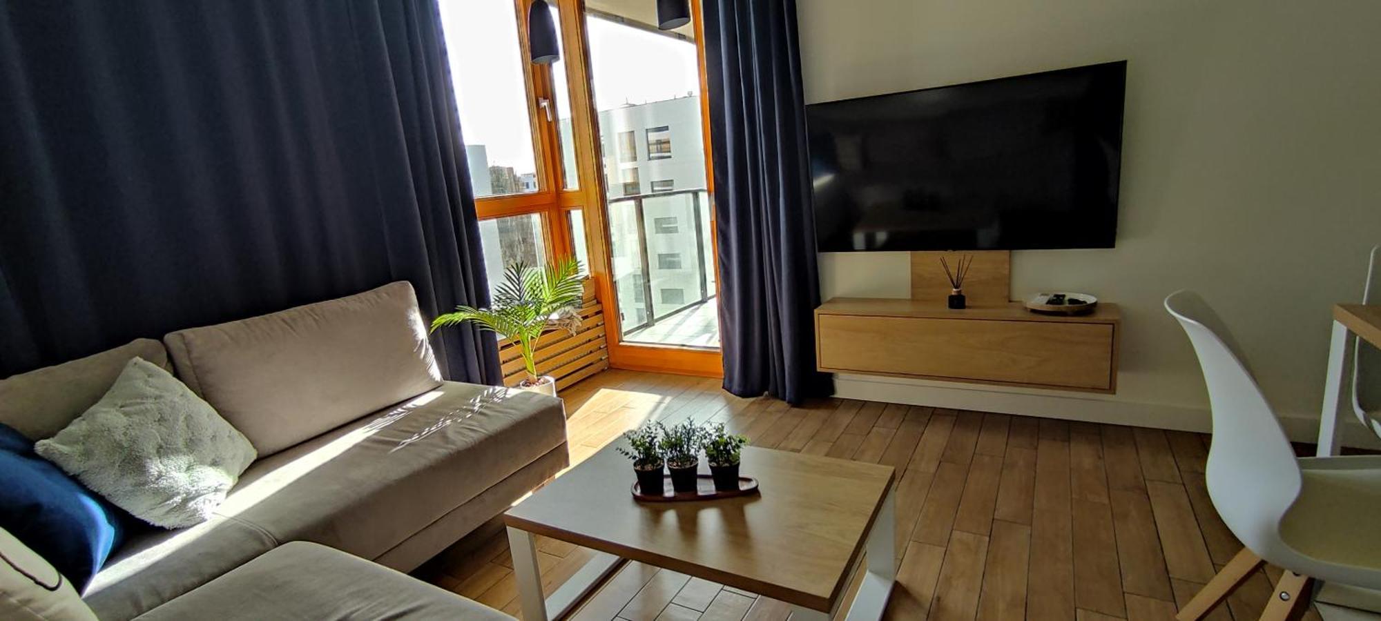 Wola Blue Modern Apartment Warsaw Luaran gambar