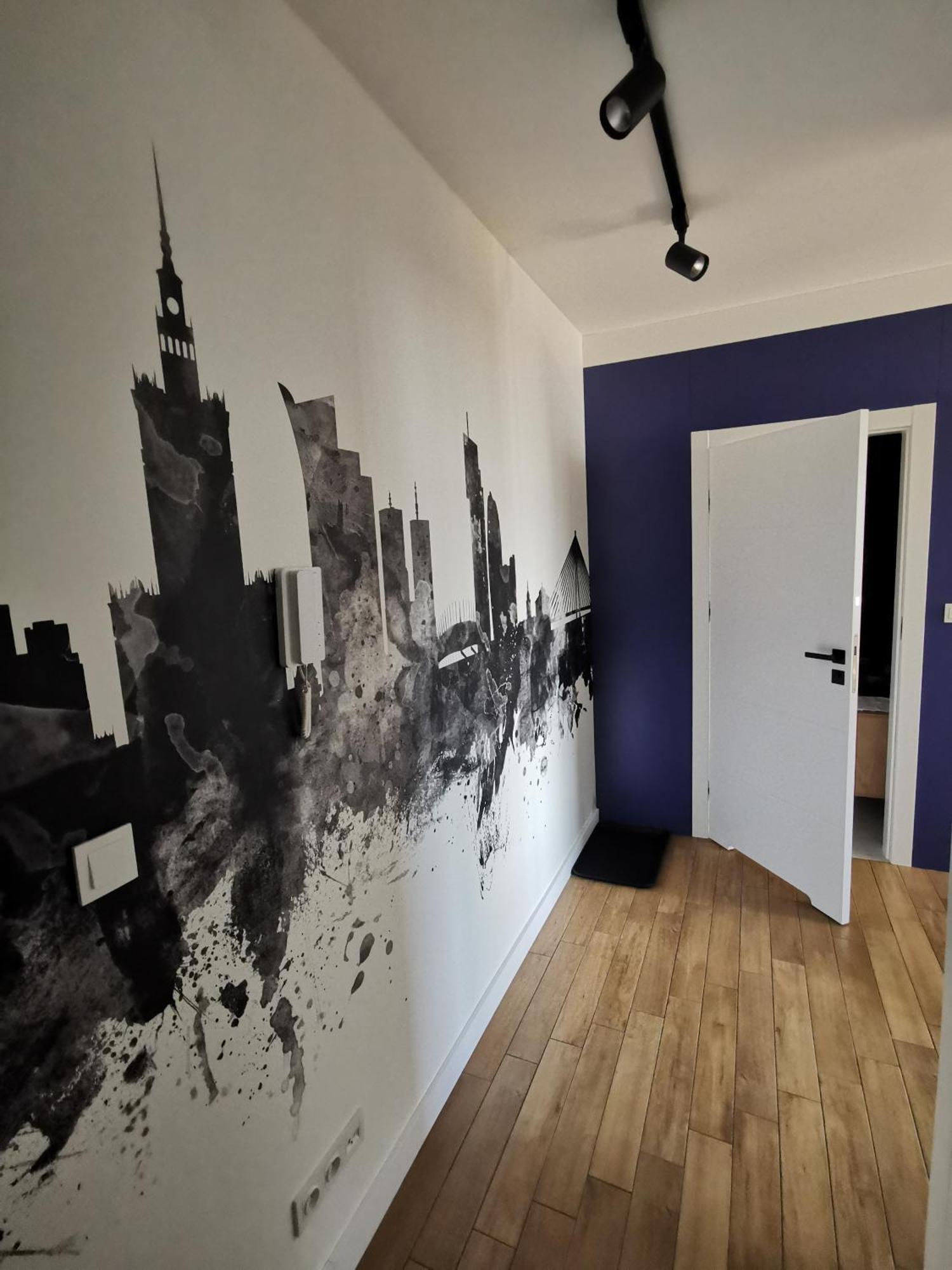 Wola Blue Modern Apartment Warsaw Luaran gambar