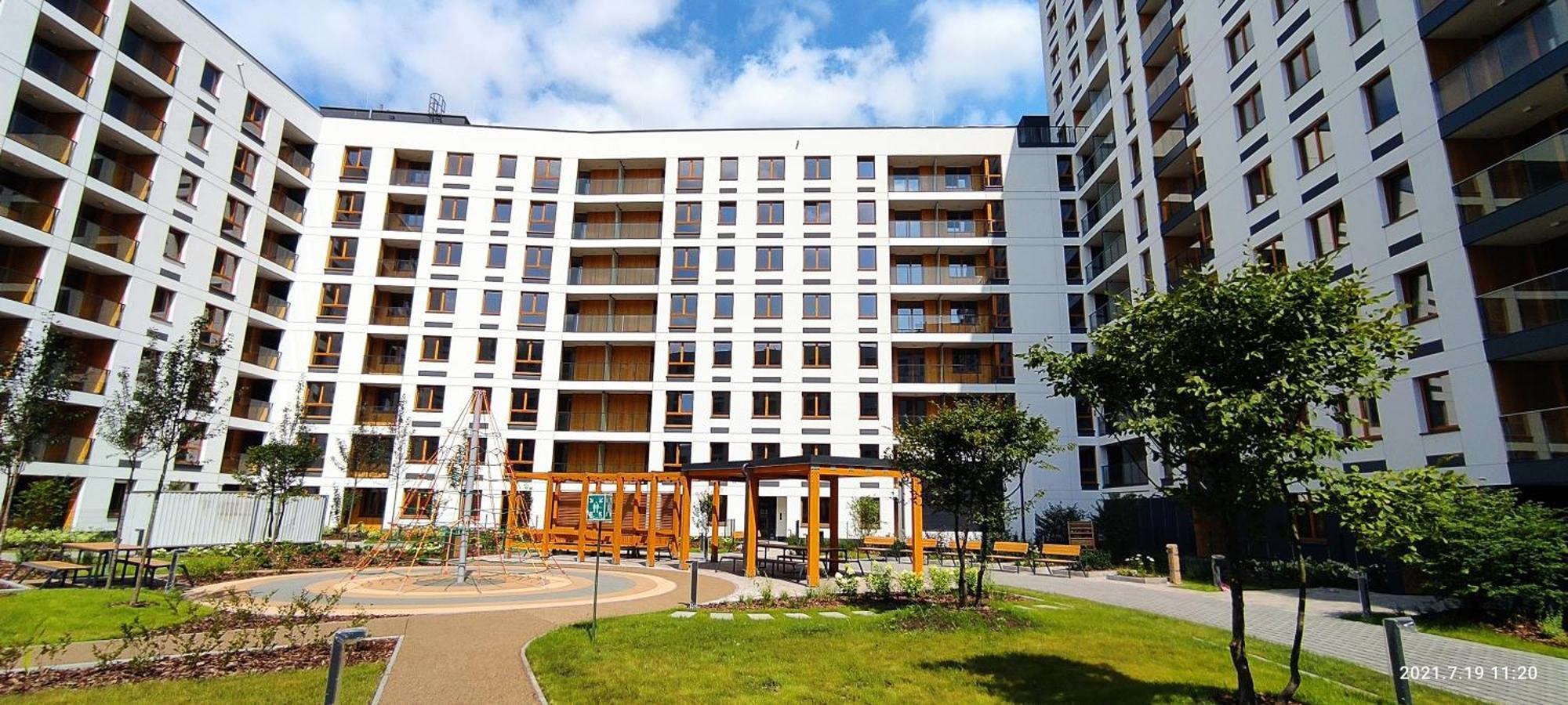 Wola Blue Modern Apartment Warsaw Luaran gambar