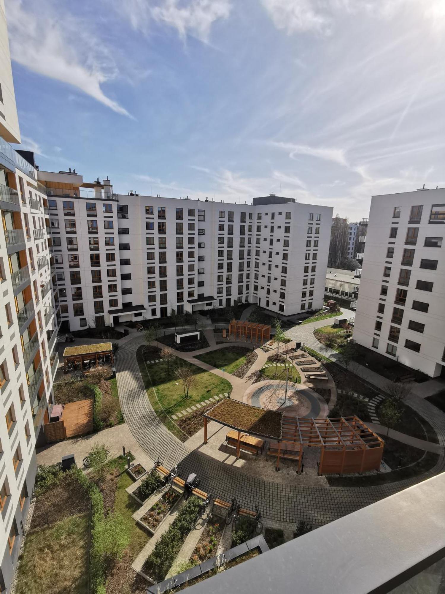 Wola Blue Modern Apartment Warsaw Luaran gambar